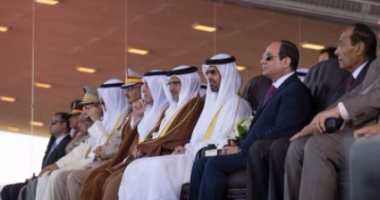 بالصور.. شعب الإمارات يحتفل بقاعدة محمد نجيب: مصر حطمت أحلام تنظيم الحمدين