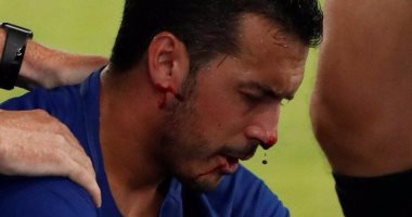 بيدرو يطمئن جماهيره بعد إصابة دموية فى مباراة أرسنال 