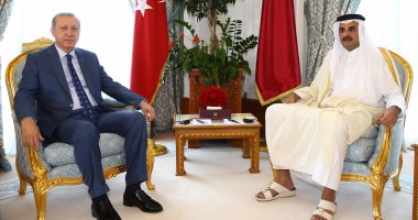 استمرار لدعم تركيا للإرهاب.."سفاح أنقرة" يلتقى "أمير الإرهاب" فى الدوحة  