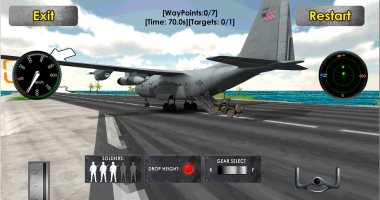 لعشاق ألعاب المحاكاة.. Flight Simulator :Fly Plane 3D لتجربة قيادة الطائرات