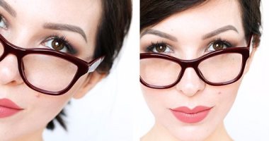 10 خطوات للحصول على مكياج عيون مناسب يبرز جمالك مع النظارات