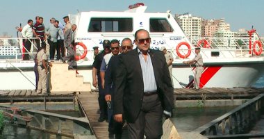 بالصور.. محافظ سوهاج ومدير الأمن يتفقدان "لنش الإطفاء والإنقاذ النهرى" 