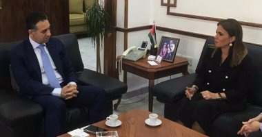 سحر نصر تناقش مع وزير التجارة الأردنى تأسيس اتحاد مشترك لشركات الوساطة