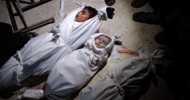 بالصور.. مقتل 11 مدنيا فى غارات على الغوطة الشرقية بسوريا