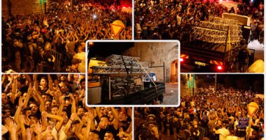 الفلسطينيون يحتفلون بالنصر فى معركة الأقصى.. والاحتلال يزيل البوبات الإلكترونية