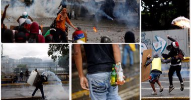 العنف فى فنزويلا عرض مستمر.. المحتجون يشتبكون مع الشرطة