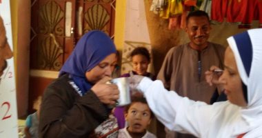 بالصور.. تطعيم 3657 مواطنا ضد مرض البلهارسيا فى بنى سويف