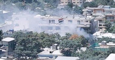 اندلاع حريق فى جامعة بغداد والدفاع المدنى يحاول السيطرة