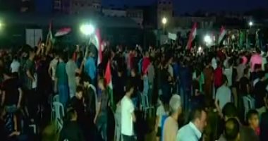 "تحيا جمهورية مصر العربية".. هتاف آلاف الفلسطينيين فى مسيرات غزة