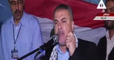 إسماعيل رضوان القيادى بـ"حماس": نقف بجانب مصر واستقرارها الأمنى
