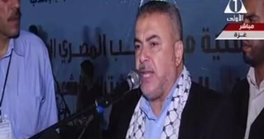 قيادى بحماس: وقفة الفلسطينيين تضامناً مع مصر مباركة ولن ننسى تضحيات جيشها