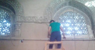 بالصور.. تركيب 4 كاميرات مراقبة فى مسجد أحمد بن طولون  