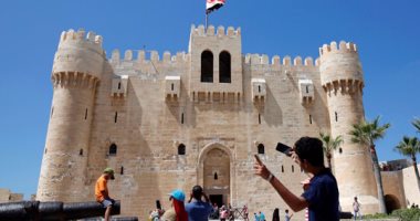 "الآثار الإسلامية": 5500 زائر لقلعة قايتباى فى ثالث أيام العيد