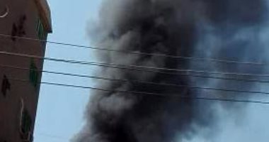 أمن المنيا: ماس كهربائى سبب اشتعال النيران بإحدى غرف مركز الشرطة