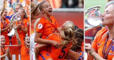  تتويج سيدات هولندا بكأس الأمم الأوروبية على حساب الدنمارك