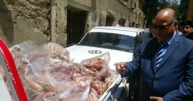 بالصور.. مدير أمن القاهرة يقود حملات لضبط اللحوم والسلع الفاسدة بالأسواق
