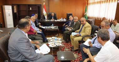 محافظ المنوفية يعقد مجلس تنفيذى مصغر بمدينة السادات