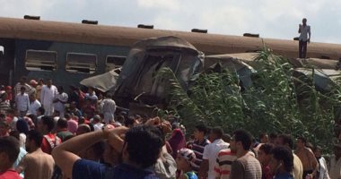 مصدر أمنى ارتفاع ضحايا حادث قطار الإسكندرية إلى 31 وفاة