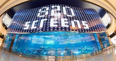 LG تكشف عن أكبر شاشة OLED فى العالم داخل مول دبى