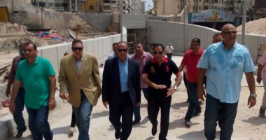 بالصور .. محافظ الإسكندرية : انتهاء أعمال تطوير نفق كليوباترا خلال 15 يومًا