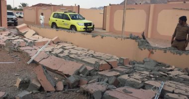 بالصور.. تضرر منازل بنجران السعودية إثر تعرضها لمقذوقات أطلقها الحوثيين
