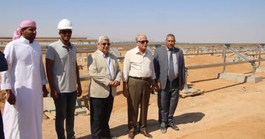بالصور ..محافظ جنوب سيناء : إقامة مشروع جديد للطاقة الشمسية بقدرة 40 ميجاوات