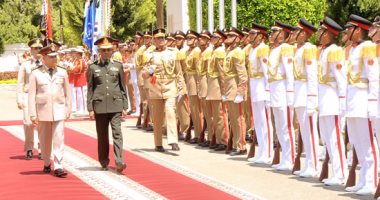 وزير الدفاع يستقبل نظيره السودانى لبحث المتغيرات بالمنطقة