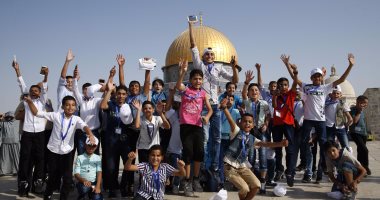 بالصور.. 91 طفلا من غزة يصلون بالقدس للمرة الأولى ضمن برنامج للأمم المتحدة