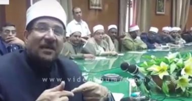 بالفيديو..وزير الأوقاف: إذا توافق العيد مع الجمعة فالأفضل أداء الصلاتين
