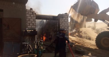 السيطرة على حريق بمحل إطارات وزيوت سيارات بشمال سيناء