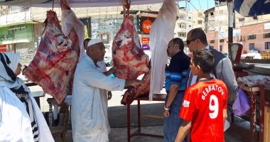 حملات مكثفة على أسواق وشوادر بيع اللحوم قبل حلول عيد الأضحى بدمياط