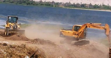 إزالة 30 حالة تعد على النيل بمركز المراغة في سوهاج