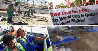 إندبندنت: عمال مونديال قطر "عبيد" يعملون بالسخرة ويعانون من القمع والعنصرية