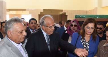 بالصور.. وزيرا التنمية المحلية والتخطيط يفتتحان المركز التكنولوجى بأبوحمص