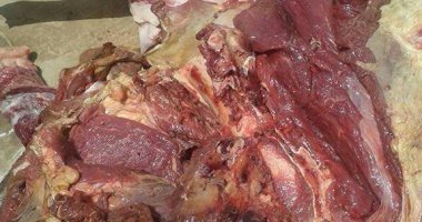 ضبط 1000 كيلو من اللحوم المنتهية الصلاحية خلال حملة تموينية بالبحيرة