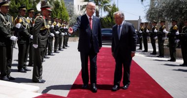 بالصور.. رئيس وزراء فلسطين: إسرائيل سبب عدم استقرار المنطقة بأكملها 