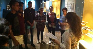التخطيط والابتكار محاضرة فى متحف آثار ملوى بالمنيا