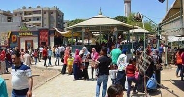 بالصور .. تجهيز الحدائق العامة والمنتزهات لفتحها للمواطنين خلال العيد بسوهاج