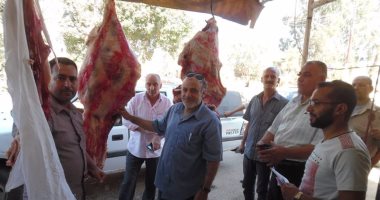 بالصور.. حملات مكبرة على أسواق اللحوم والدواجن بكفر الشيخ