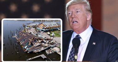 ترامب يعلن الطوارئ فى بورتوريكو وفلوريدا وجزر فيرجينيا بسبب إعصار إيرما