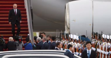 بالصور.. الرئيس الروسى يصل إلى الصين للمشاركة فى قمة مجموعة "بريكس"
