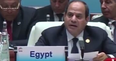 بالفيديو.. السيسى: المصريون يستكملون بناء المستقبل وتطبيق برنامج طموح نحو النمو