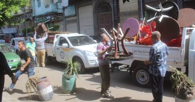 مساعد محافظ كفر الشيخ يشن حملة مكبرة لإزالة الإشغالات بدسوق