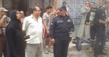السيطرة على حريق مخزن مواد غذائية بمدينة المعلمين فى أسيوط