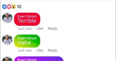فيس بوك يختبر ميزة جديدة لكتابة التعليقات بخلفية ملونة