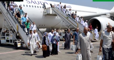 وصول أكثر من 5 آلاف حاج من الأراضى المقدسة على متن 23 طائرة مصرية