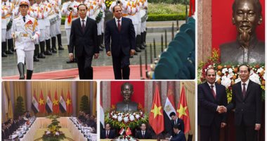 الرئيس السيسى يزور فيتنام ويشهد توقيع عدة اتفاقيات تعاون بين البلدين 