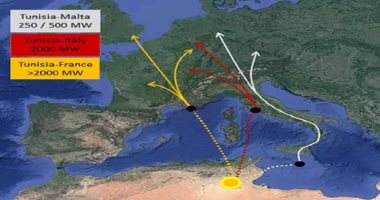 بريطانيا تطرح مشروع لتصدير الطاقة الكهربائية من تونس لدول أوروبا