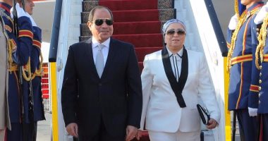 بالصور.. الرئيس السيسي يصل القاهرة بعد جولة أسيوية ناجحة