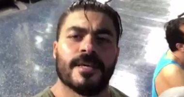 خالد سليم ينشر فيديو من "الجيم" ويعلق :أول أسبوع الأصعب
